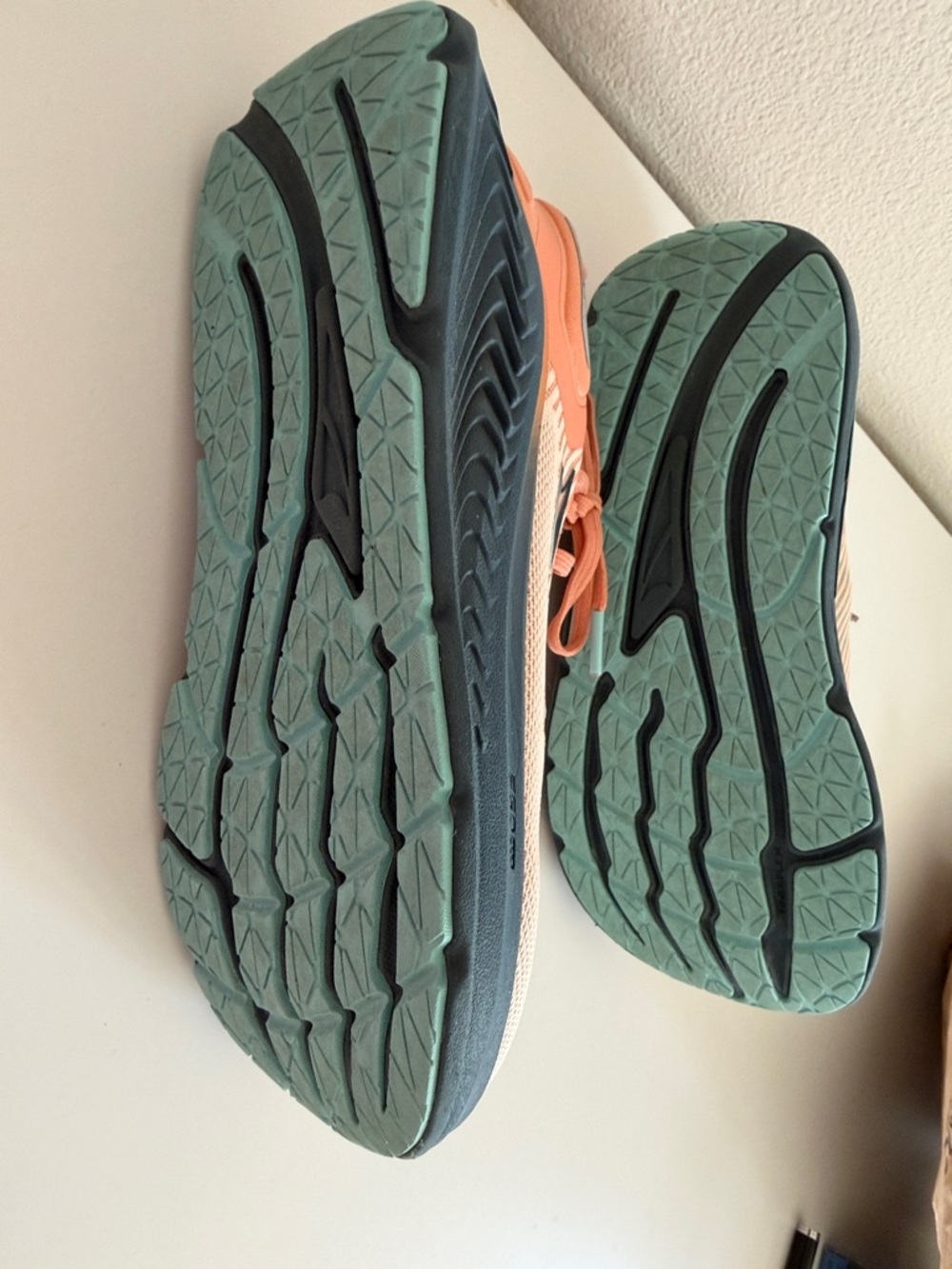 Women’s Coral Peach Running Sneakers - Picture 4 of 4